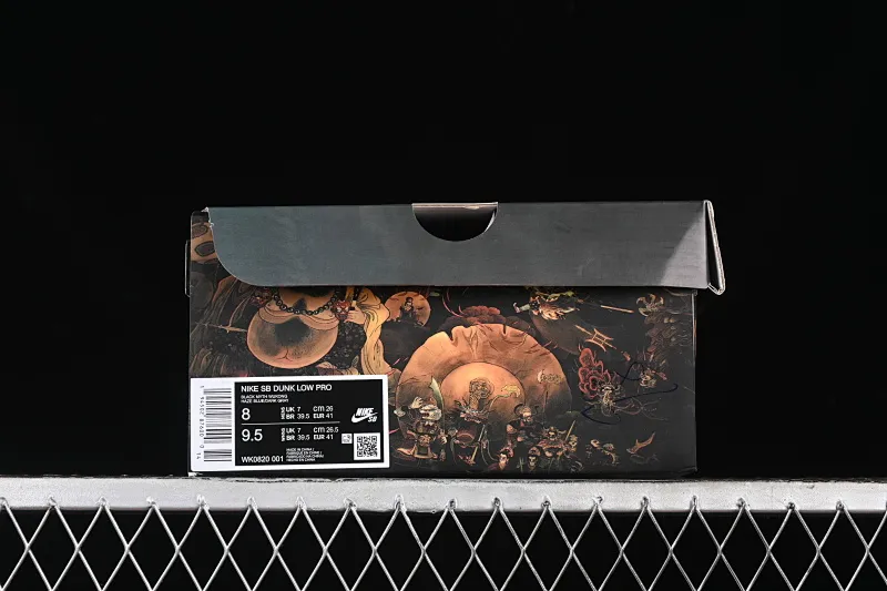 All Categories Nk SB Dunk Series Nk SB Dunk Low Low-top sneakers Nk Dunk Low Game theme Black Myth Wukong Xiangyun Dragon Pattern Deconstructed retro low-top casual sneakers WK0820-001